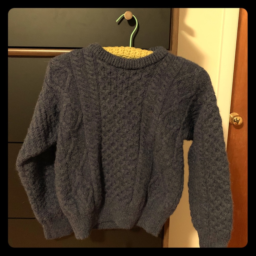 Authentic Aran Irish Wool Sweater Women’s Small